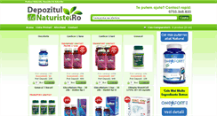 Desktop Screenshot of depozituldenaturiste.ro